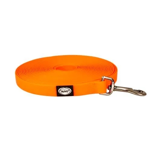 Levně Vodítko na stopování Duvo+ Explor Pvc s neonově oranžovým pruhem 15m/20m