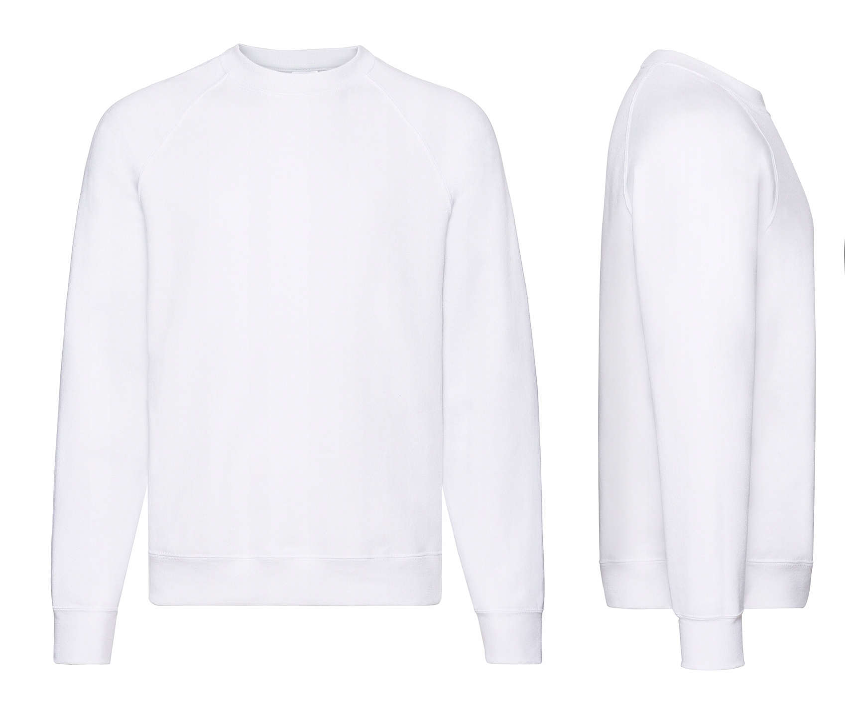 MĘSKA BLUZA GRUBA SOLIDNA FRUIT BIAŁA XXL Marka Fruit of the Loom