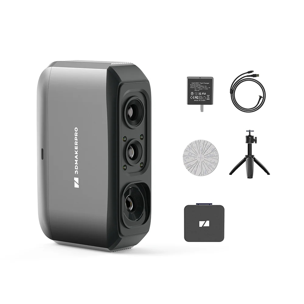 3DMakerpro Moose Lite Scanner Premium | Skaner 3D zasilany SI o dokładności 0,05 mm
