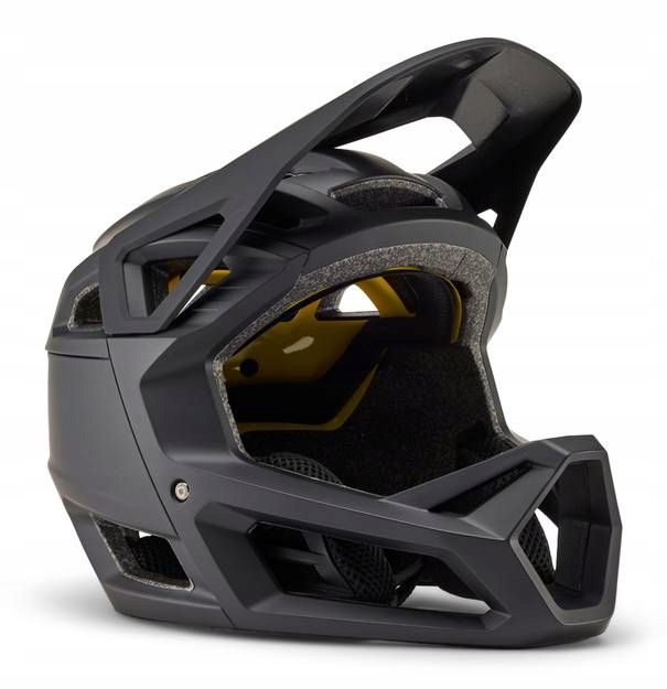 Fox Proframe Rs czarny kask z ochroną szczęki na Mtb Dh Enduro L 58-61cm