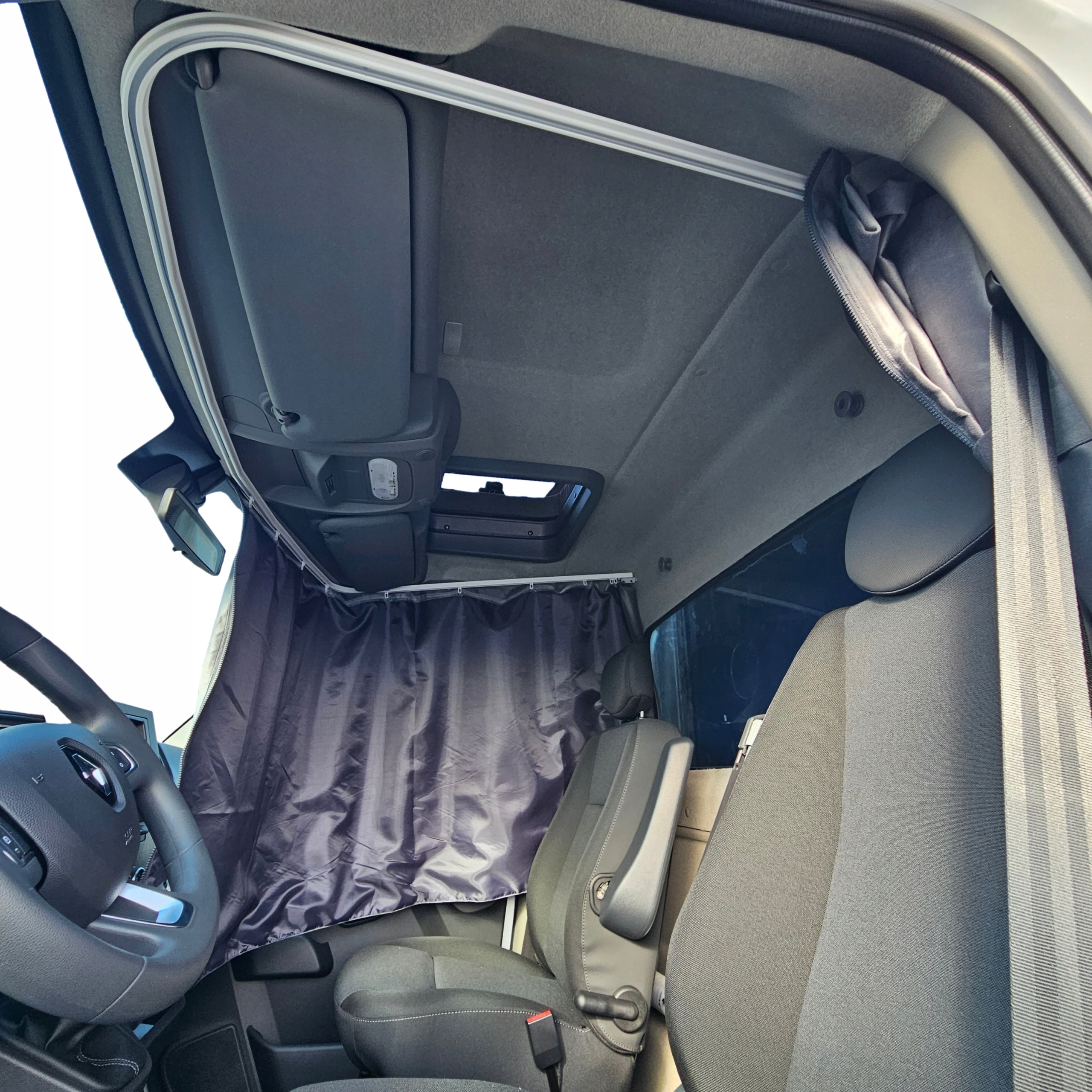 Zasłona do BUSA typu STANDARD PLUS - Fiat Ducato + Szyny Waga produktu z opakowaniem jednostkowym 3 kg