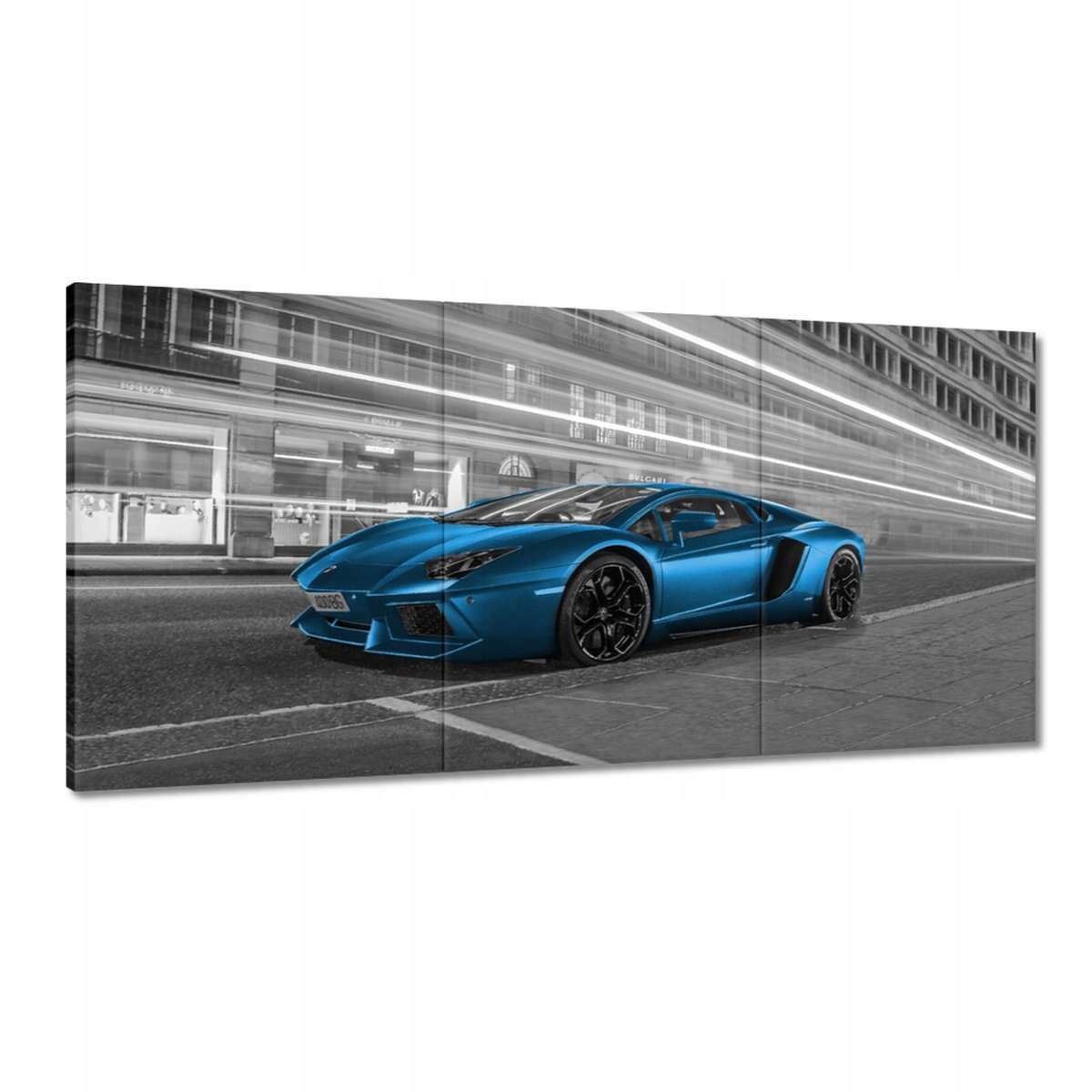 Obrazy 180x90 Modrá rýchlosť