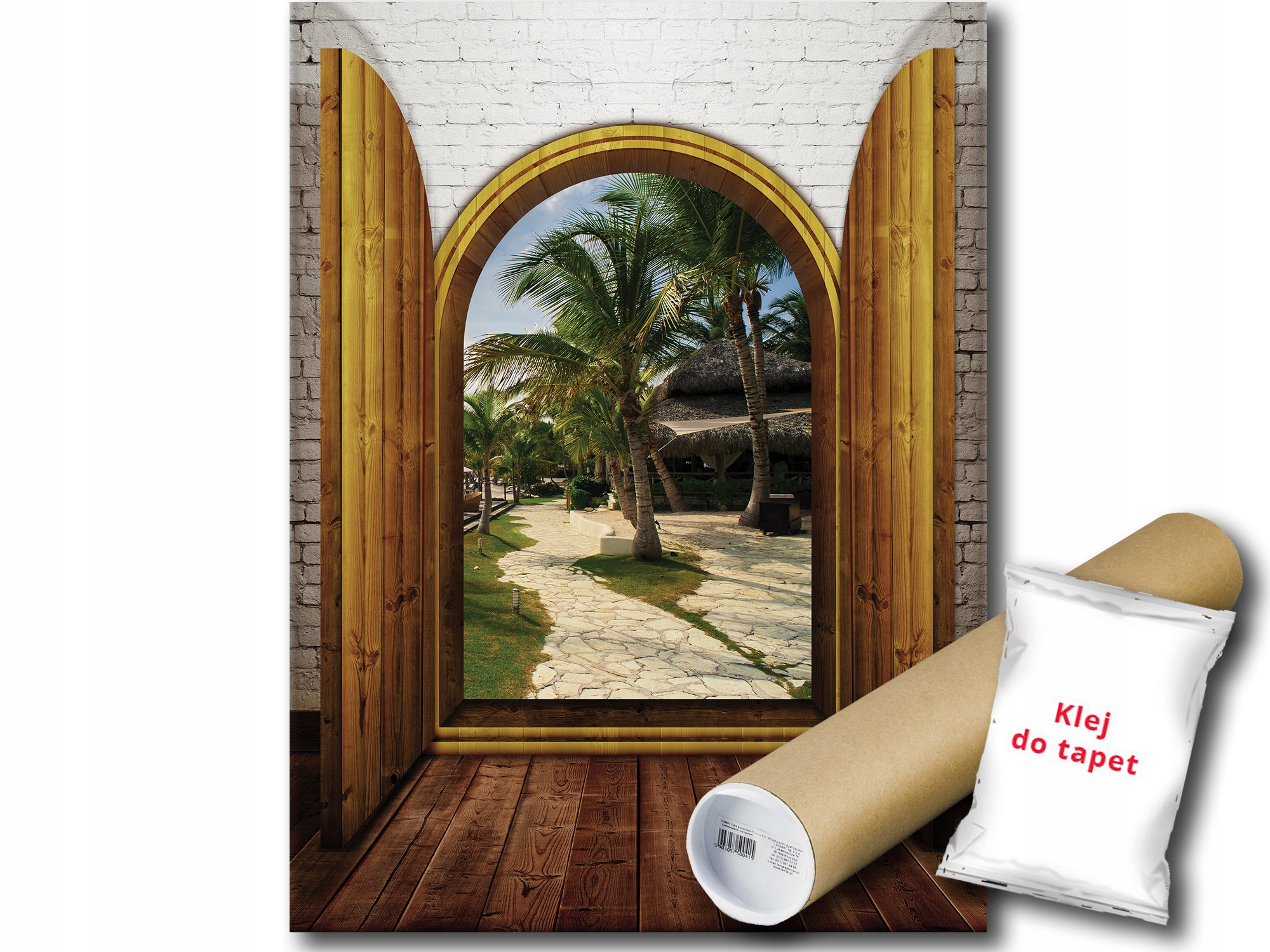 Fototapeta Pohľad Palmy 18C Panxl 206x275 F11351