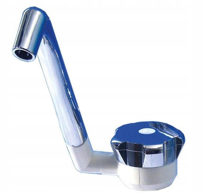 Kran Novo Super - zimna woda biały/chrom - Comet