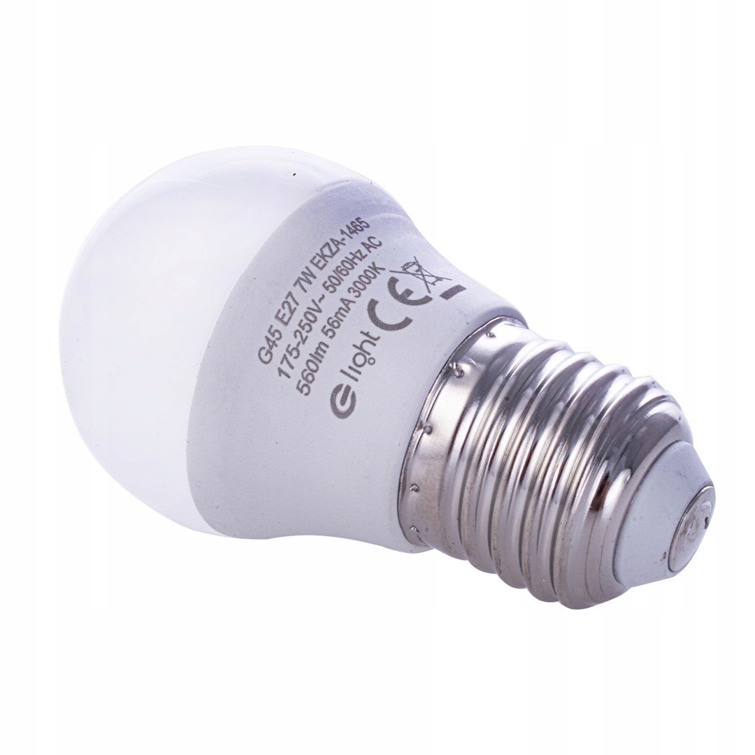 

Żarówka Led kulka 7W E27 3000K EKZA1465 Eko-light