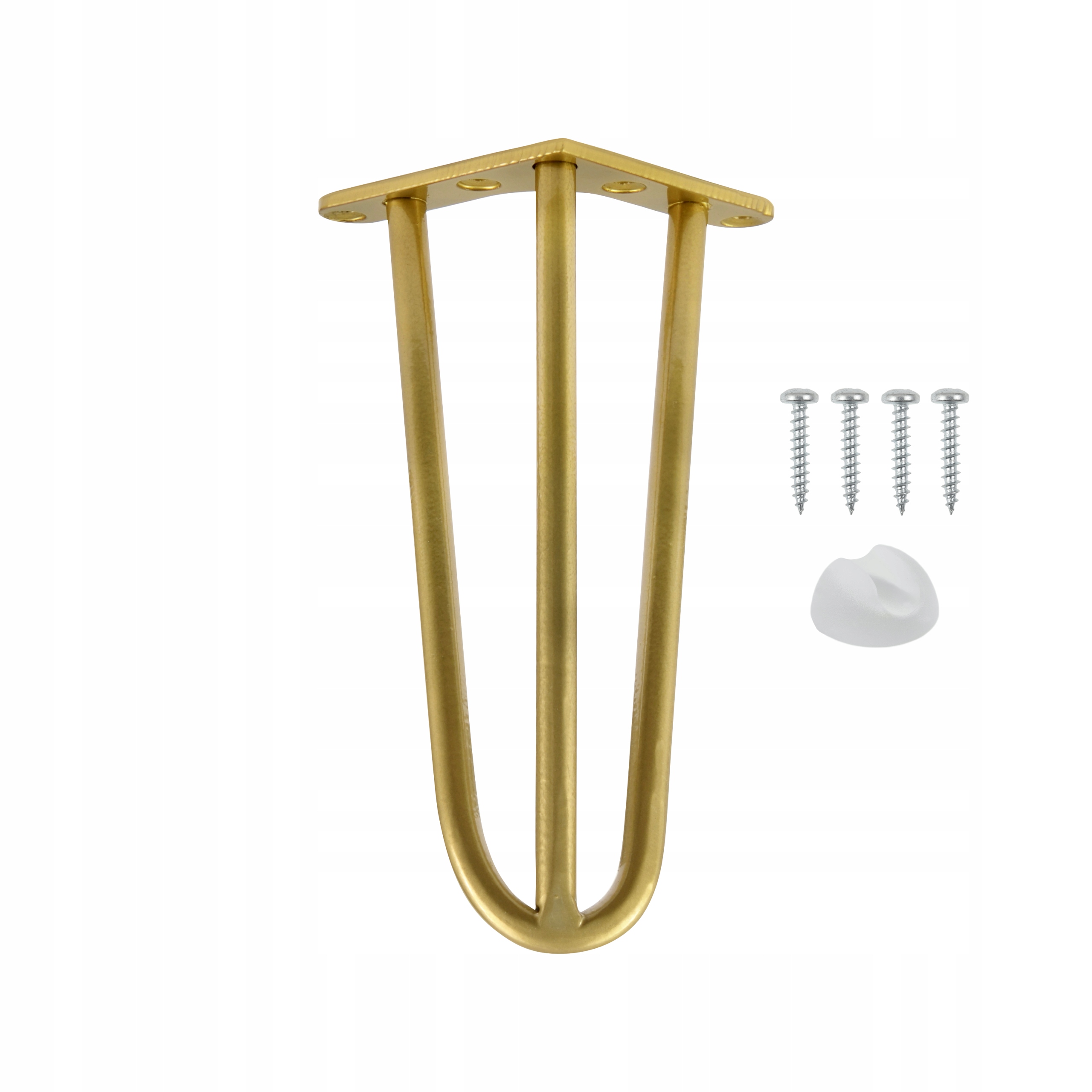 

Metalowa nóżka Hairpin leg komody 10cm fi 10 złoty