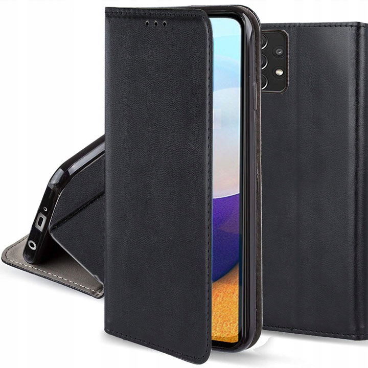 ETUI MAGNETIC MAGNES + SZKŁO na SAMSUNG A52 5G
