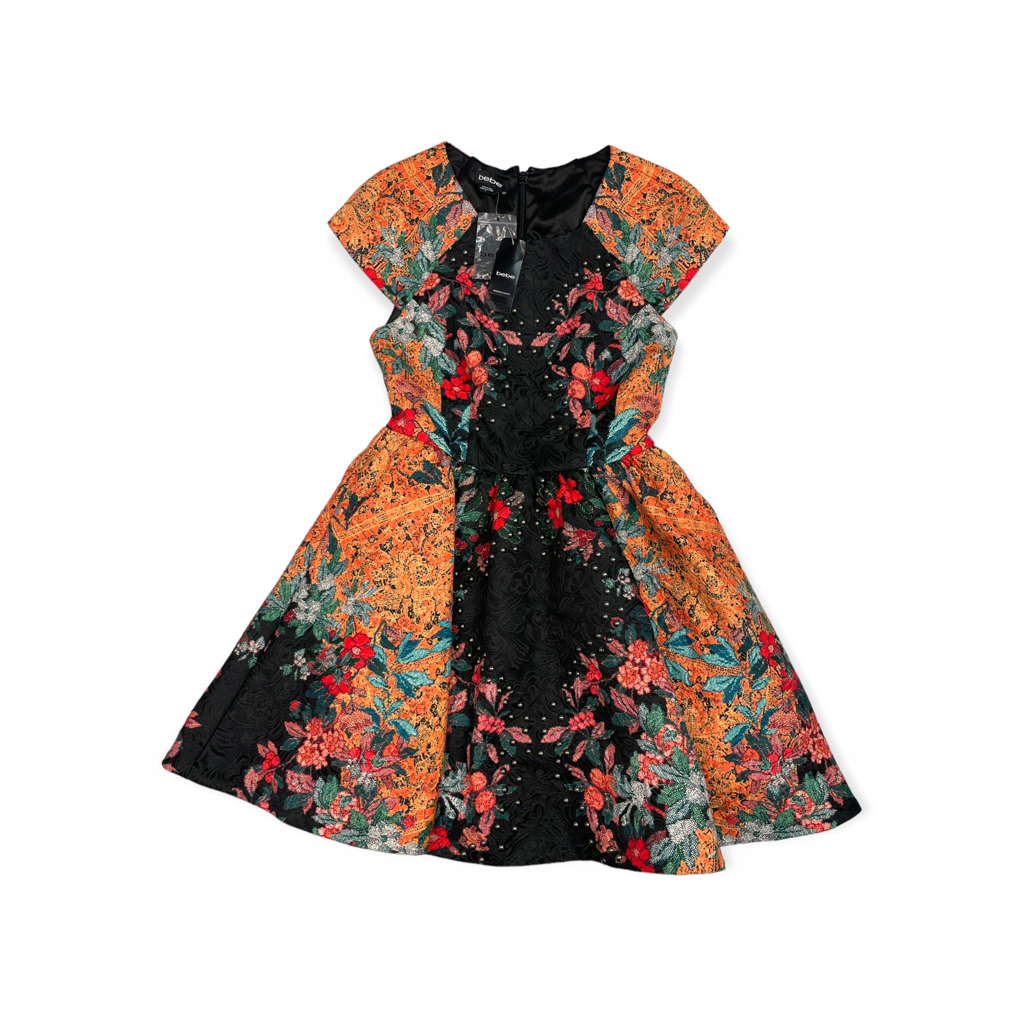 Šaty s krátkým rukávem Bebe Xs/s