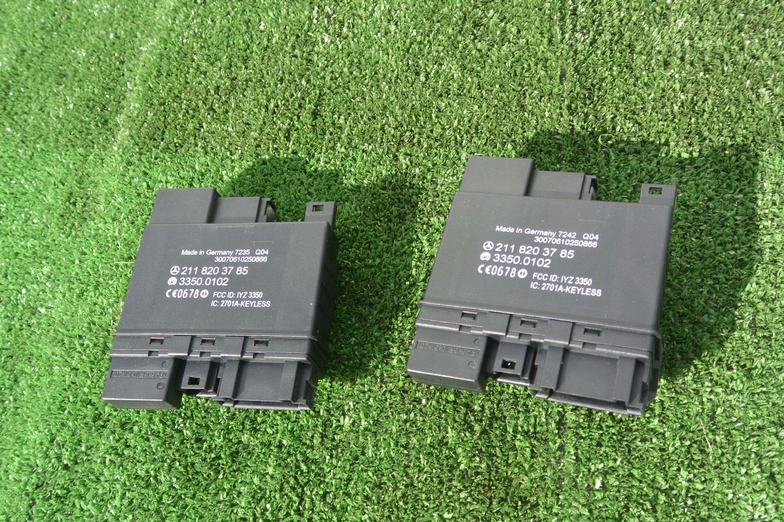 module control unit KEYLESS GO MERCEDES-BENZ W211 E-class KOMPLET