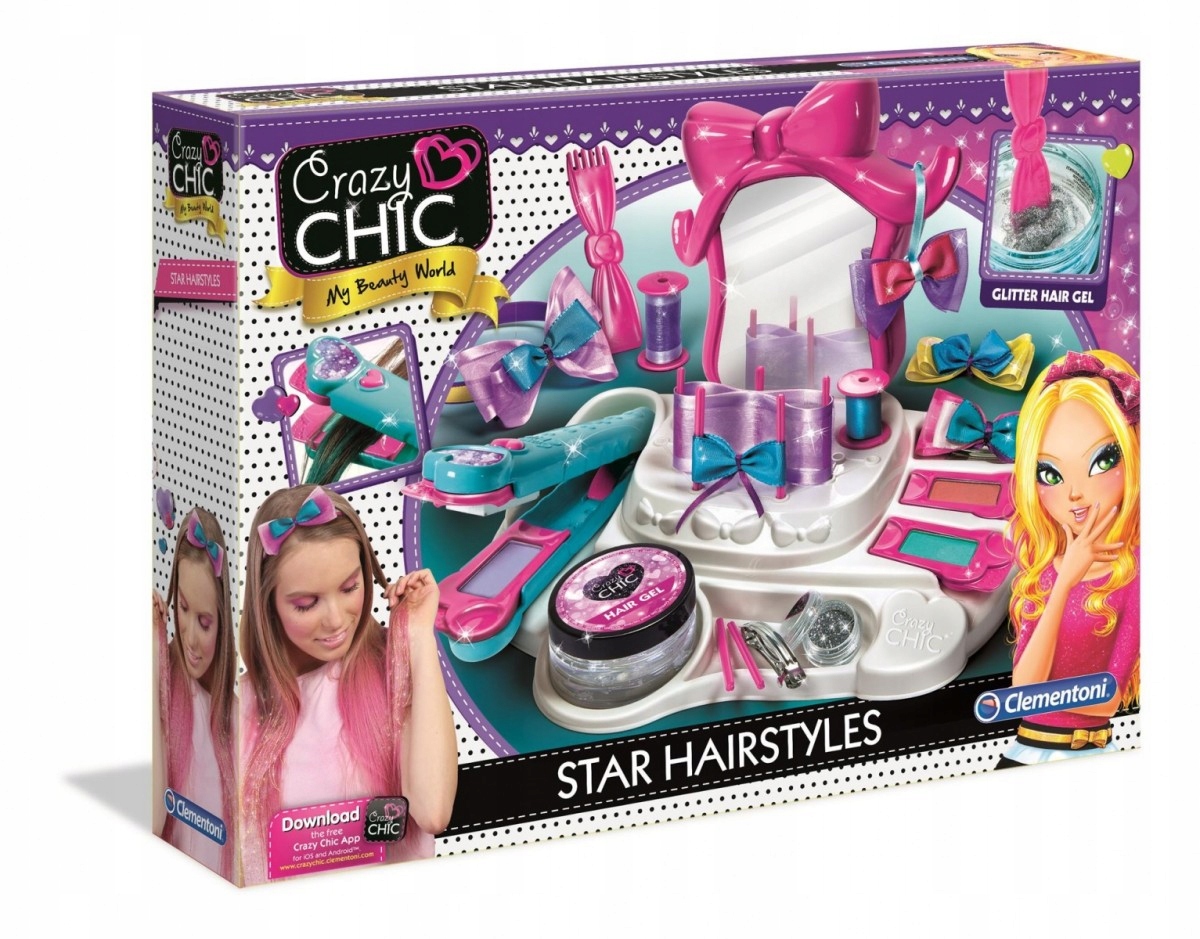 

Zestaw salon fryzjerski Clementoni Crazy Chic78420