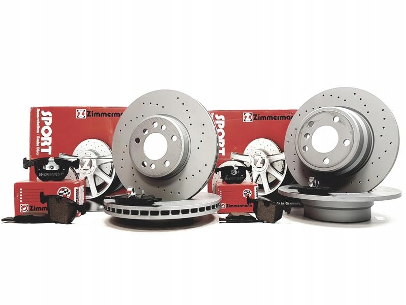 

Zimmermann Sport Tarcze+klocki P+t Bmw X5 E53