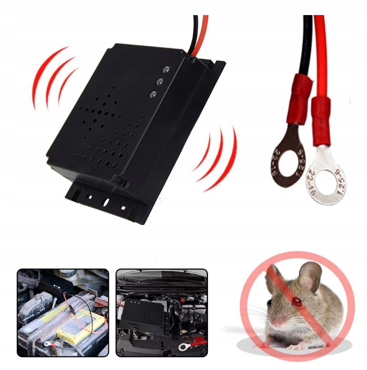 SAMOCHODOWY ODSTRASZACZ KUN MYSZY SZCZURÓW GRYZONI Numer katalogowy producenta ODSTRASZACZ KUN GRYZONI