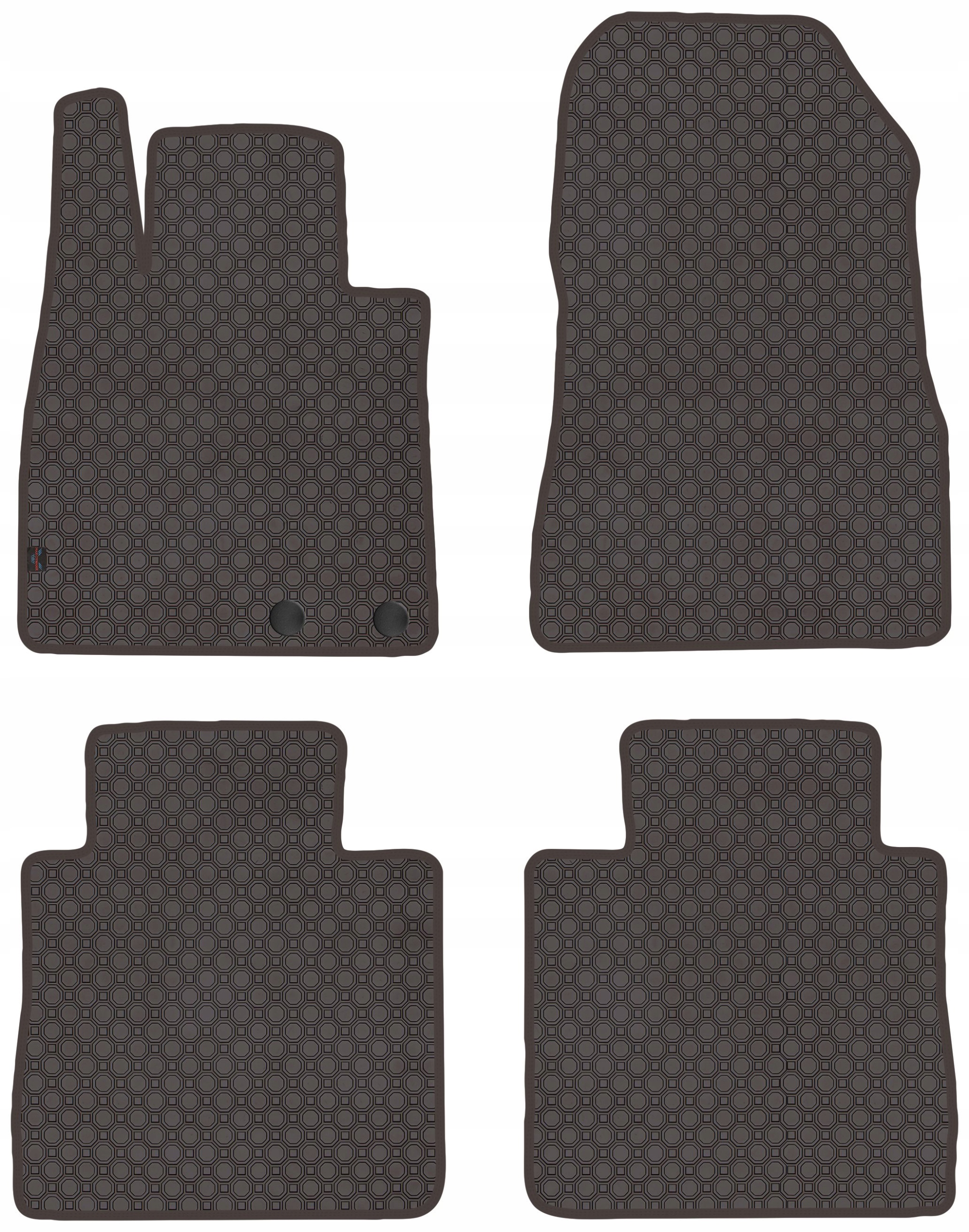 Nissan Note II 2013 Gumové rohože Bronz