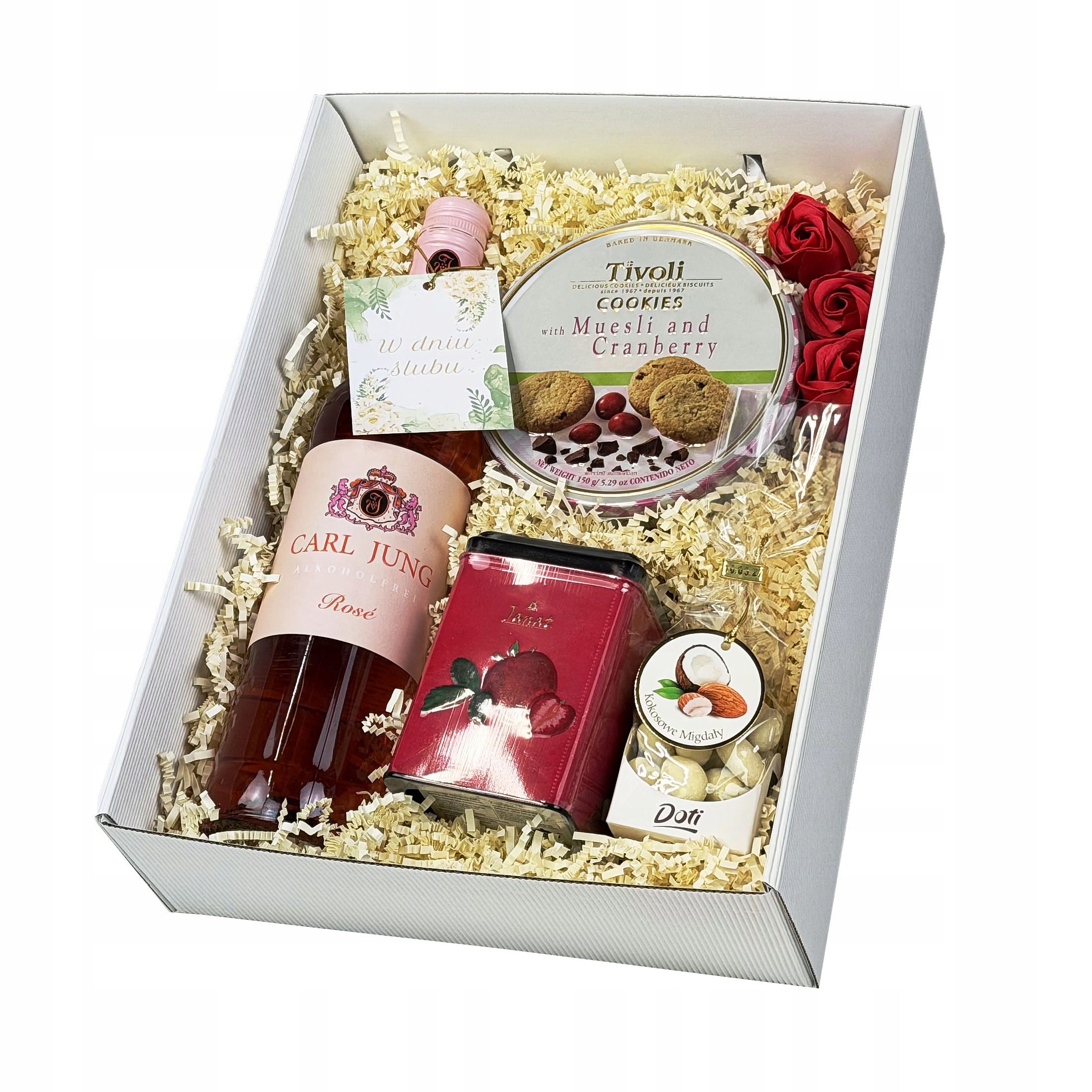 Zestaw Prezentowy Ślubny Rose