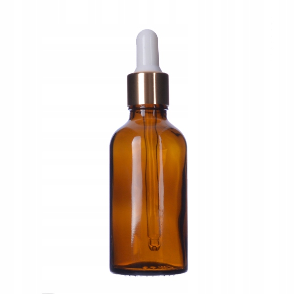 

Butelka szklana oranż 50 ml pipeta olejek serum