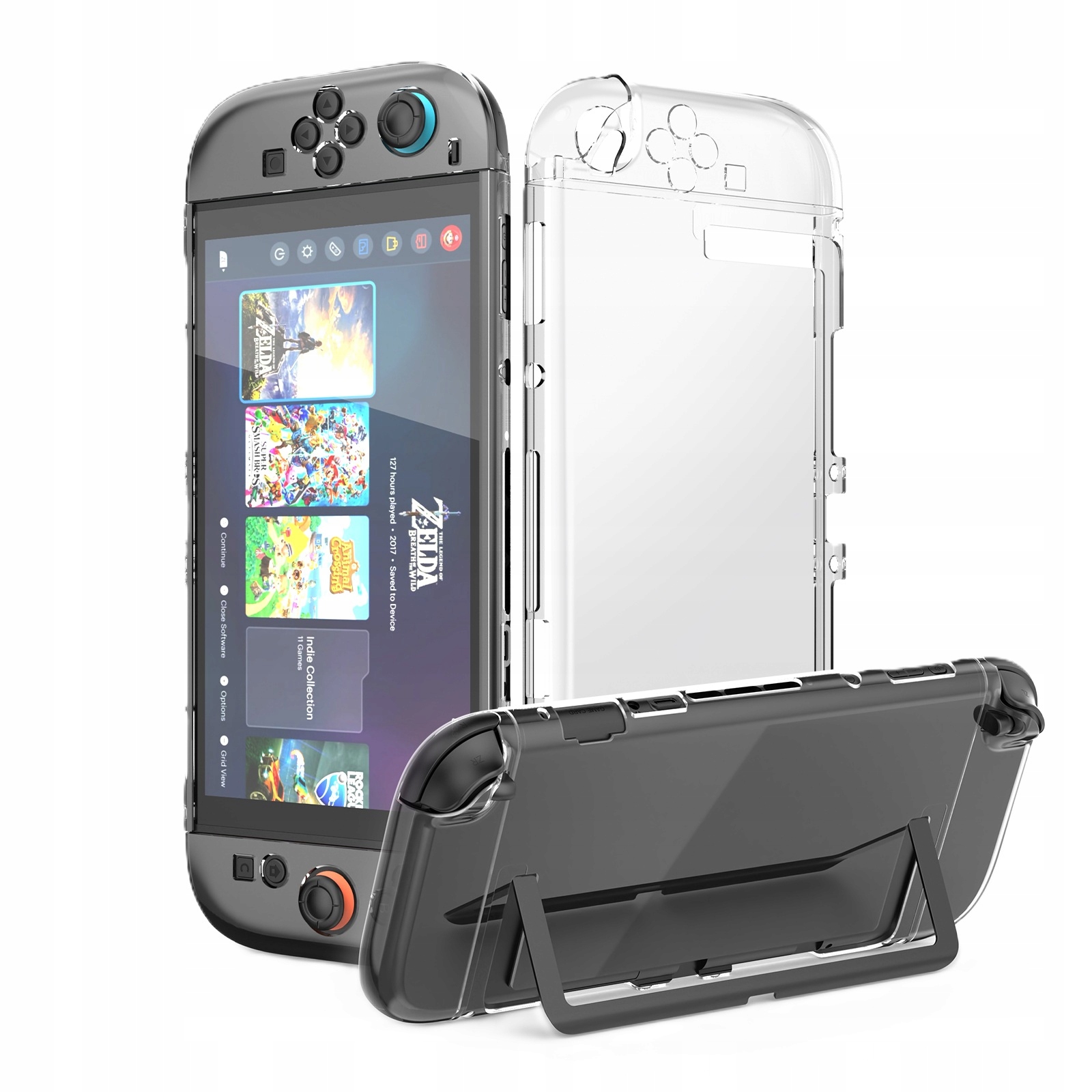 Futerał Pokrowiec Etui Case Osłona do Konsoli Nintendo Switch 2 JYS-NS2273