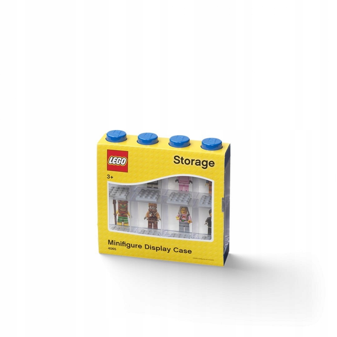Lego Classic 40650005 Vitrína pro 8 minifigurek Lego Modrá
