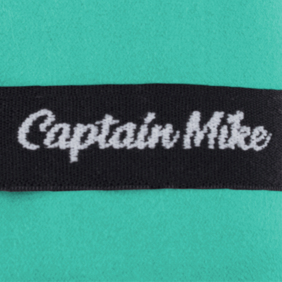 Ręcznik z mikrofibry szybkoschnący plażowy turkusowy 130x80 cm Captain Mike Marka Captain Mike