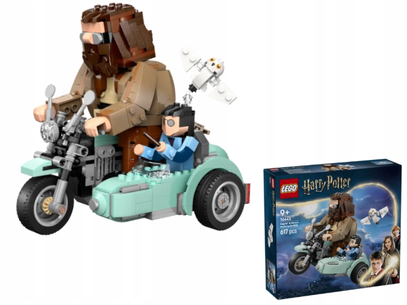 Lego 76443 Harry Potter Sada Jízda Hagrida a Harryho 9+ 617ks