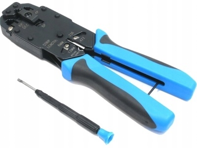 Zaciskarka złączy modularnych 4p4c 6p4c 6p6c RJ11 RJ12 8p8c RJ45 HT2008A