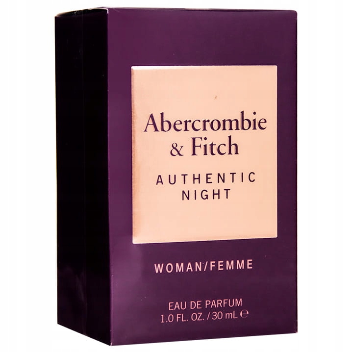 Abercrombie & Fitch Authentic Night Woman Parfémovaná voda 30 ml