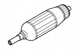 Makita Rotor Pásové Brusky 9032 Originál 517389-4