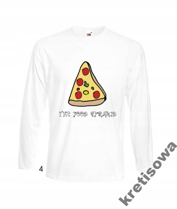 

Bluzka Męska Dla Miłośników Pizzy Pizza Rozmiary