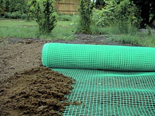 Siatka Rabatowa Ogrodzeniowa Plastikowa 80cm Nova Wielkość oczka 15 mm