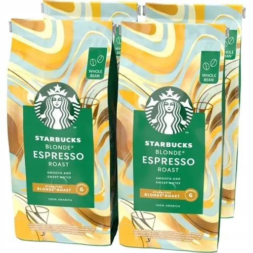 Kawa Ziarnista Starbucks Blonde Espresso 100% Arabika 450g