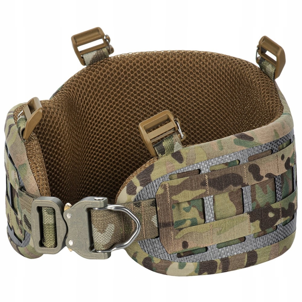 Vojenský taktický pás maskáčový M-Tac War Belt Tiger D-Ring Cobra Multicam Xs/s