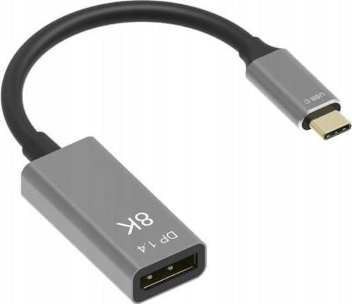 Kabel Displayport Zenwire 8K USB 3.1 szary