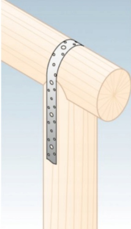 TM5 TAŚMA MONTAŻOWA CIESIELSKA 20x0,9mm ROLKA 10m Długość 10 m