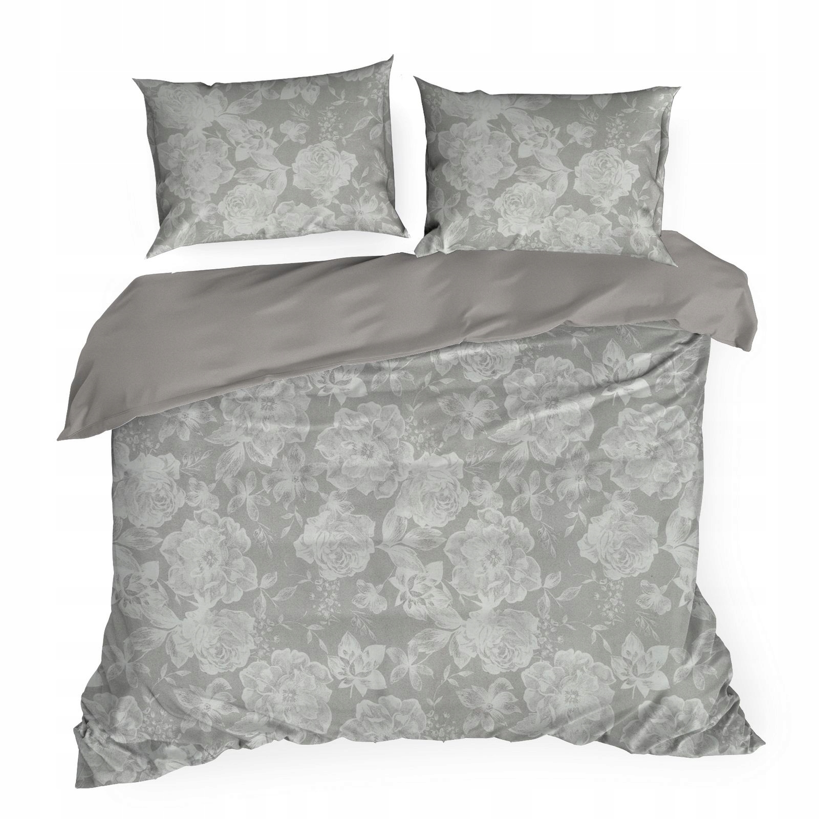 SEVILLE 1 POŚCIEL MAKOSATYNA KWIATY 160x200 TERRA