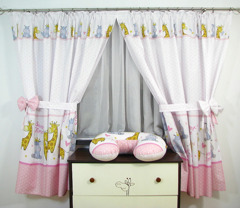 Zasłonki / Zasłony do pokoju dla dzieci bawełna I