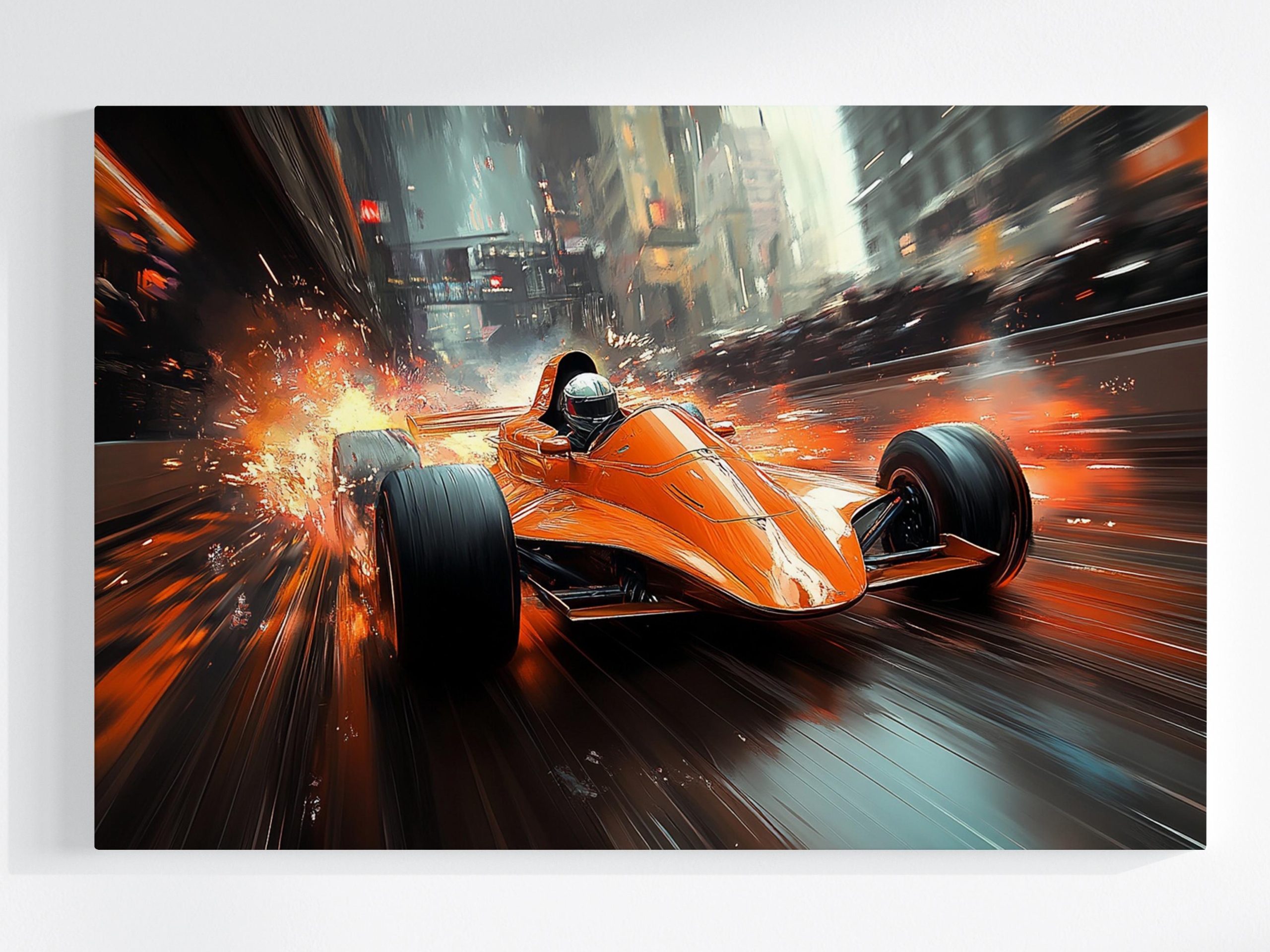 Obraz Na Plátně Canvas Motorsport Závody Formule 1 Formule Auto 120x80