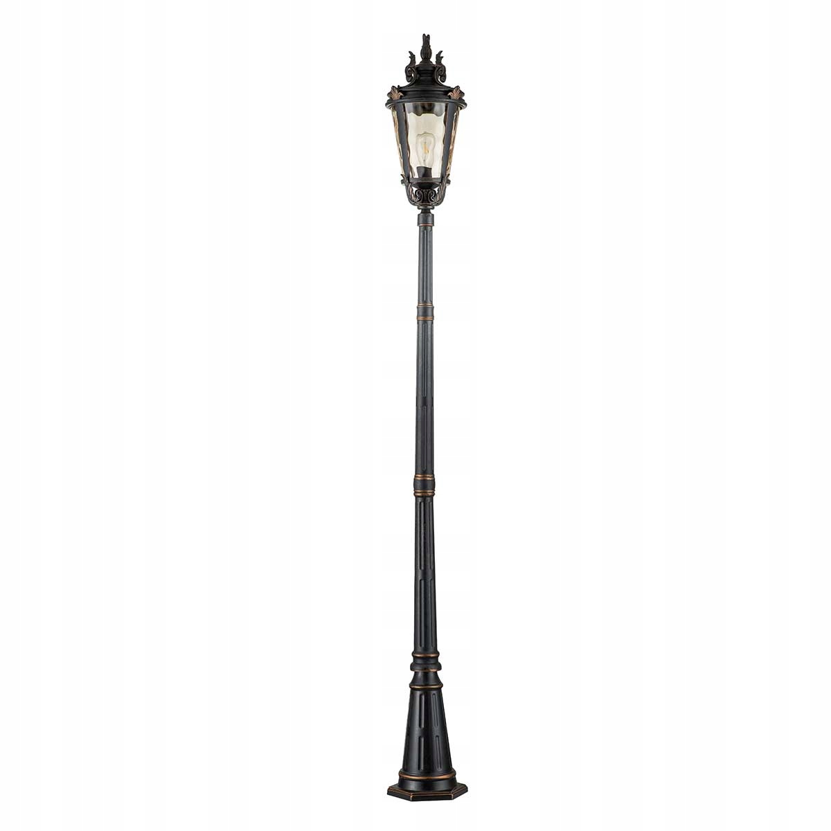 Elstead Záhradná lampa Baltimore E27 60W hnedá IP44