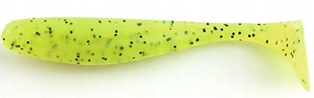 Fishup Wizzle Shad 2” 055 Chartreuse/Black