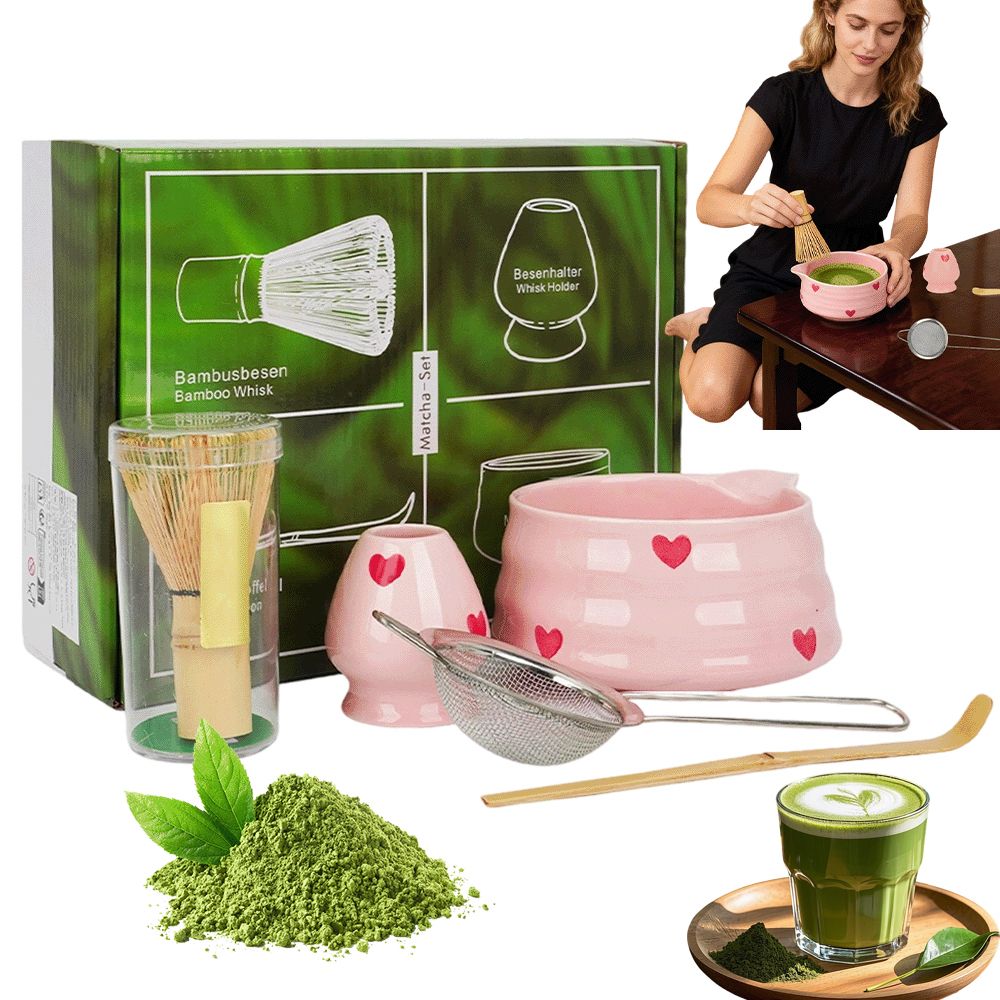 Dárková Sada 5 Ks Na Čaj Matcha Sada Na Vaření Matchy Lžíce