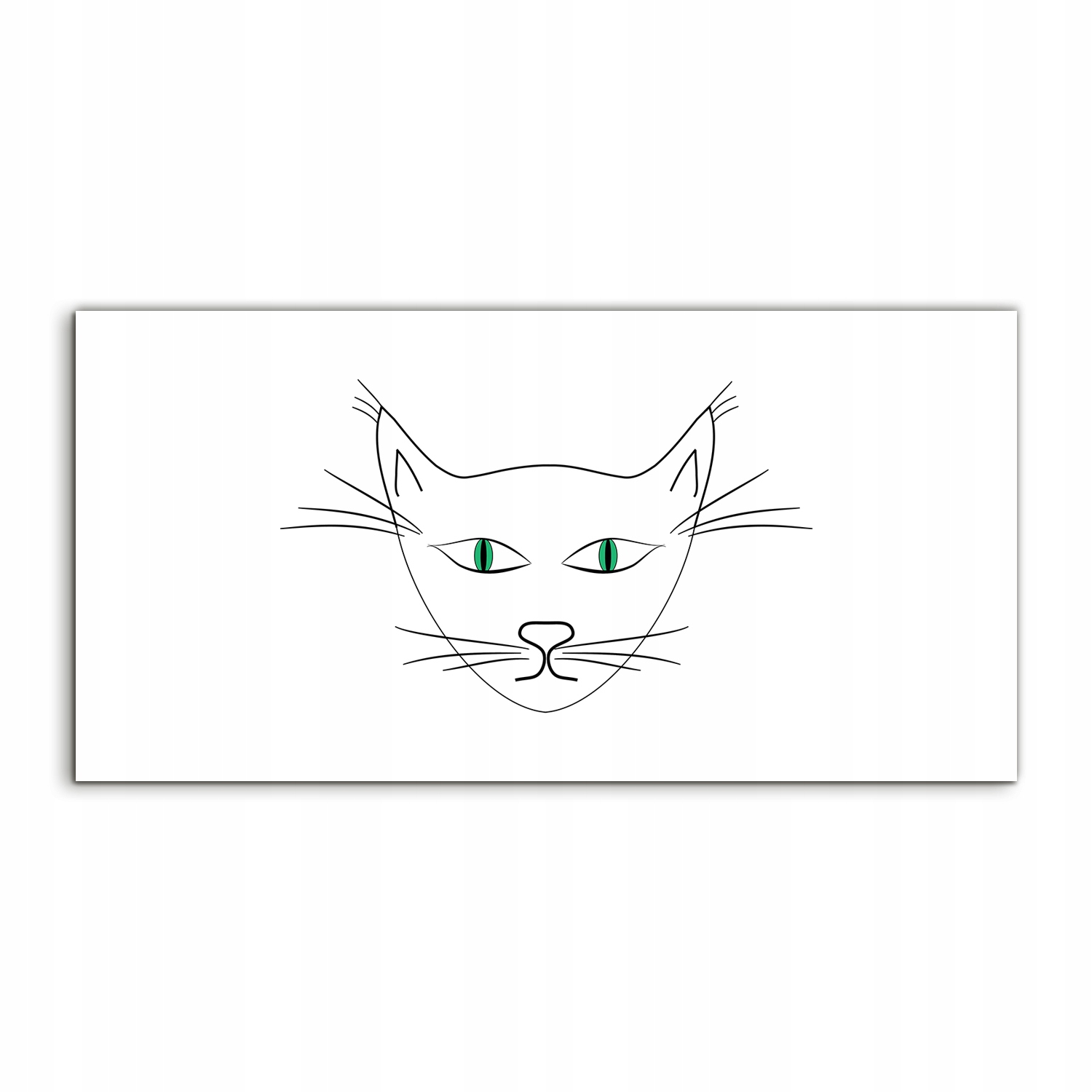 

Obraz akrylowy 100x50 wiszący Art Głowa Kot Oczy