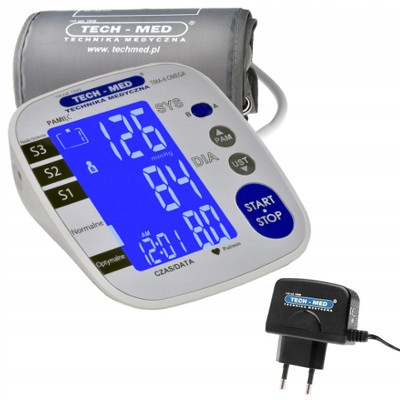 

Tech-med Ciśnieniomierz Arytmia Zasilacz 22-42 CM