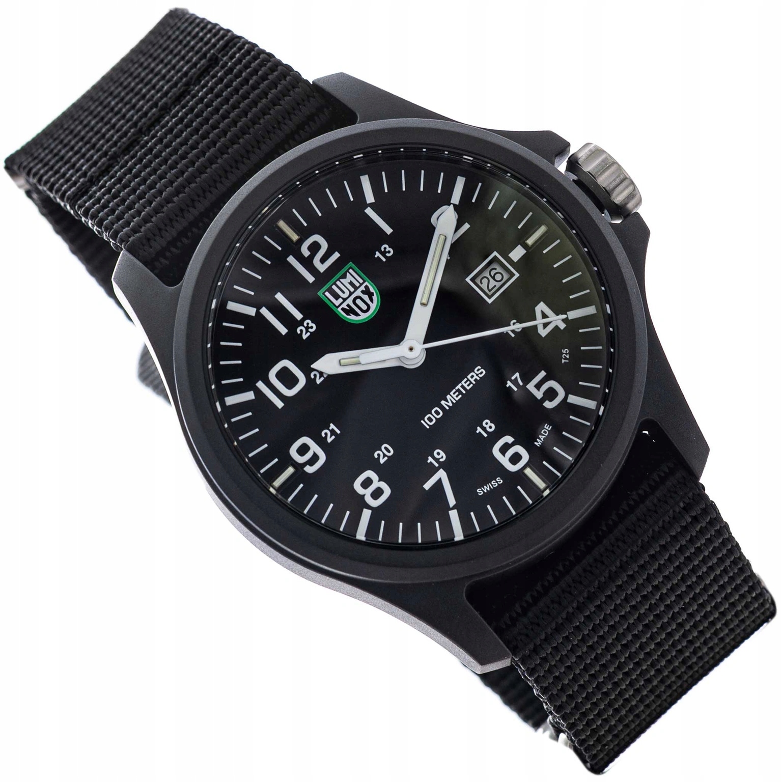 Pánské Hodinky Luminox X2.BD01.2 Patagonia Černé Na Řemínku 100M Datumovka