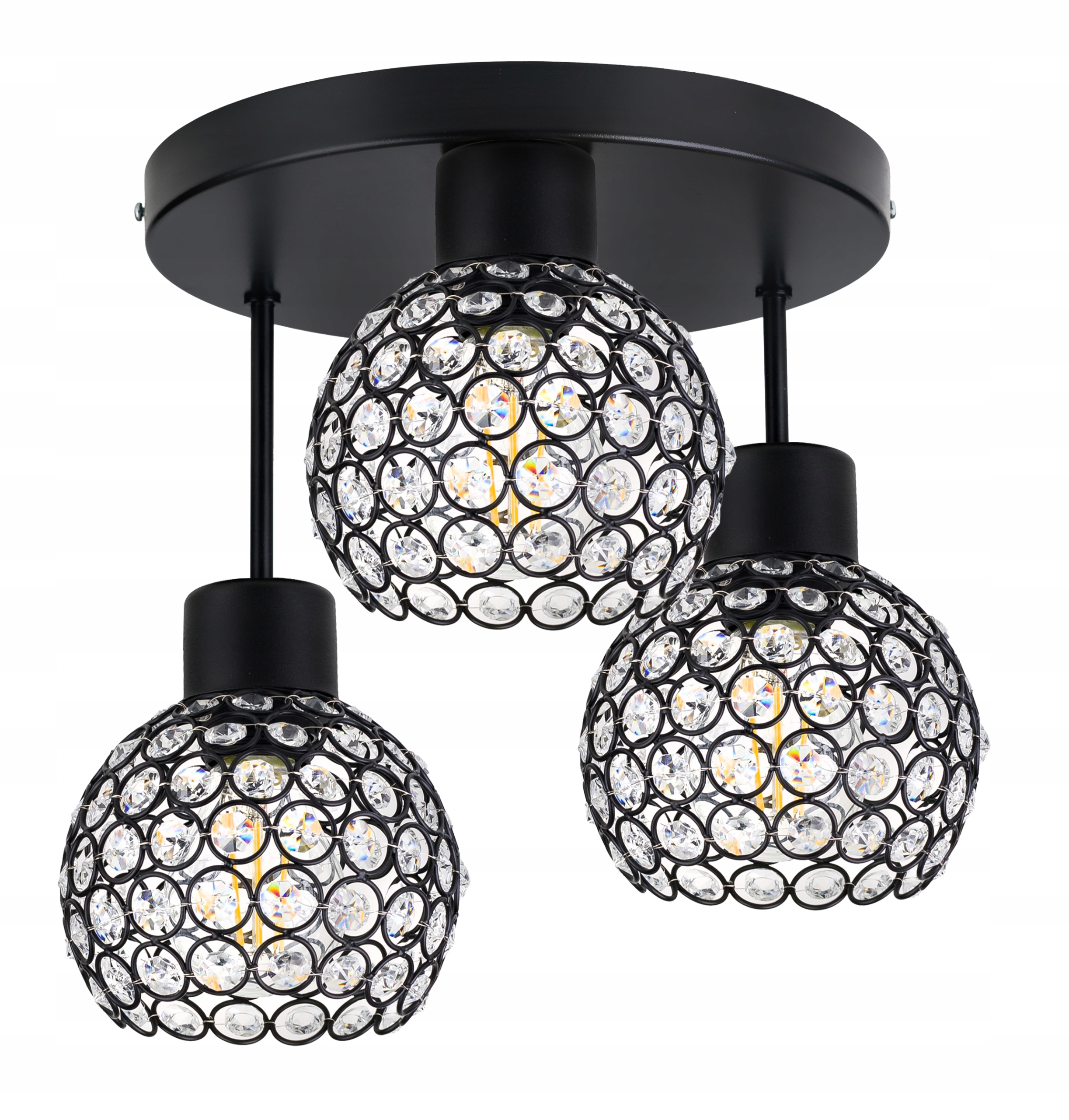 stropní svítidlo stropní svítidlo Vysoký Lustr Křišťál 3