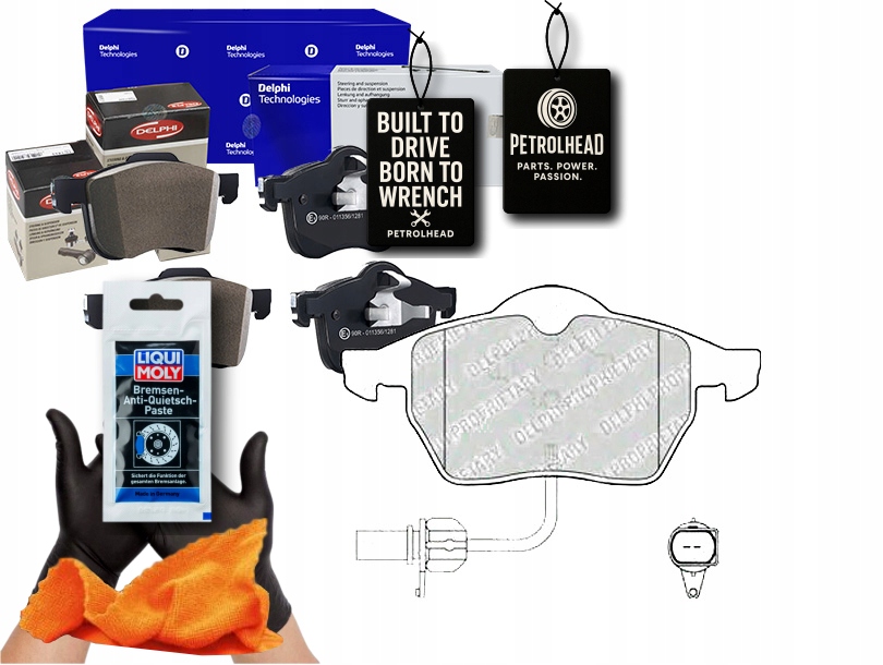 Brzdové Destičky Audi A4 A6 Seat Exeo Exeo St Skod #Petrolhead Pro+ Kit3