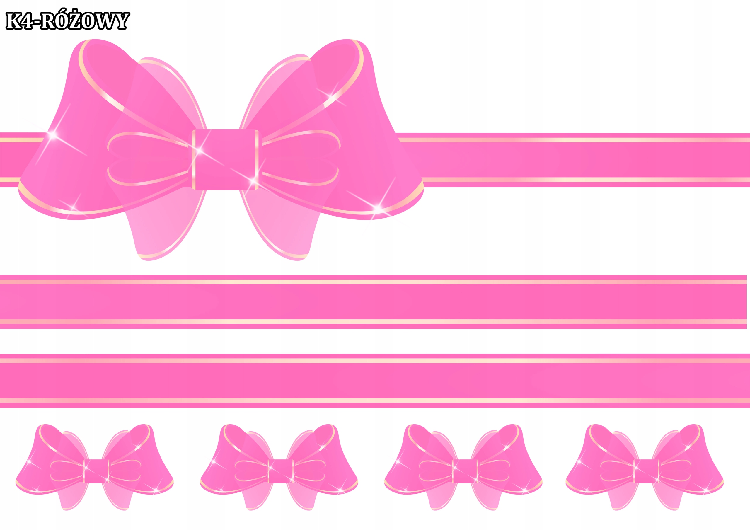 Kokarda na tort opłatek wydruk Waflowy A4 Typ opłatek na tort