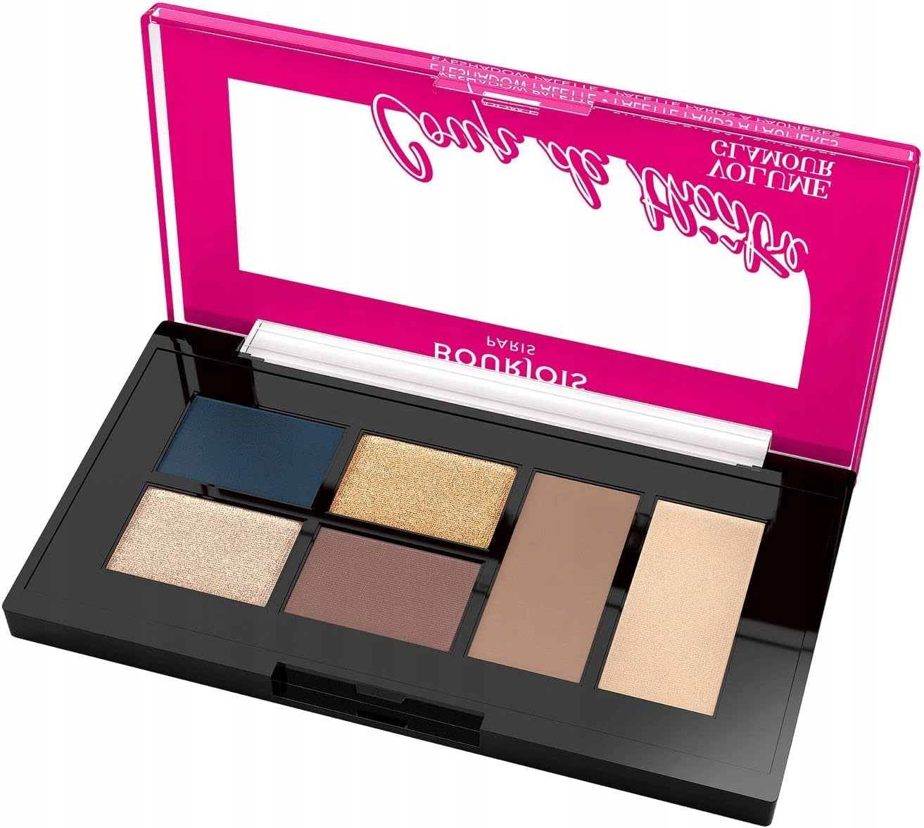 Bourjois Paleta stínů Volume Glamour 6 odstínů snadné nanášení