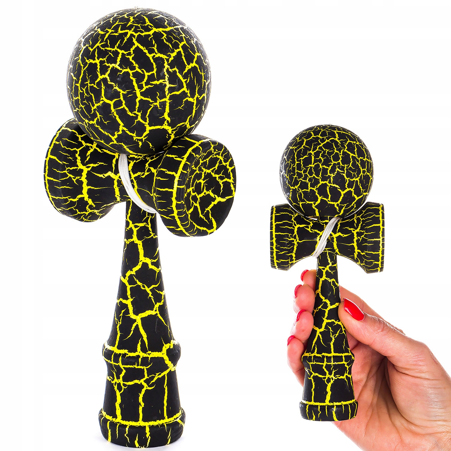 

Kendama Japońska Gra Zręcznościowa Drewniana 19cm