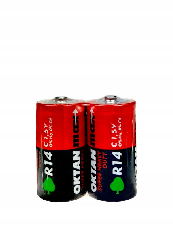 Baterie Oktan R14 opak. 2 szt.