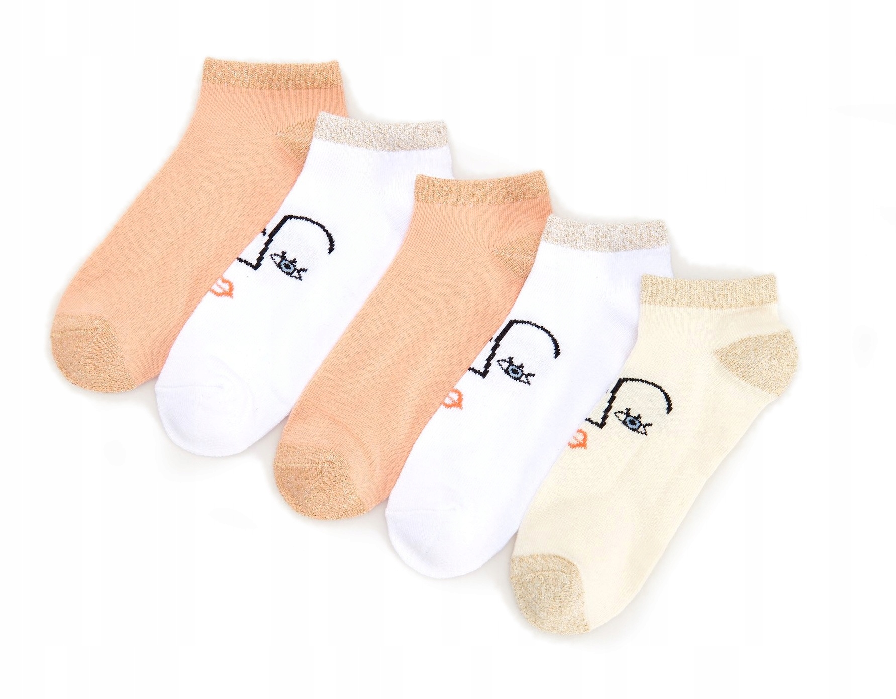 

Reserved 5 Pack Stopki Dziewczęce Skarpetki 34/36