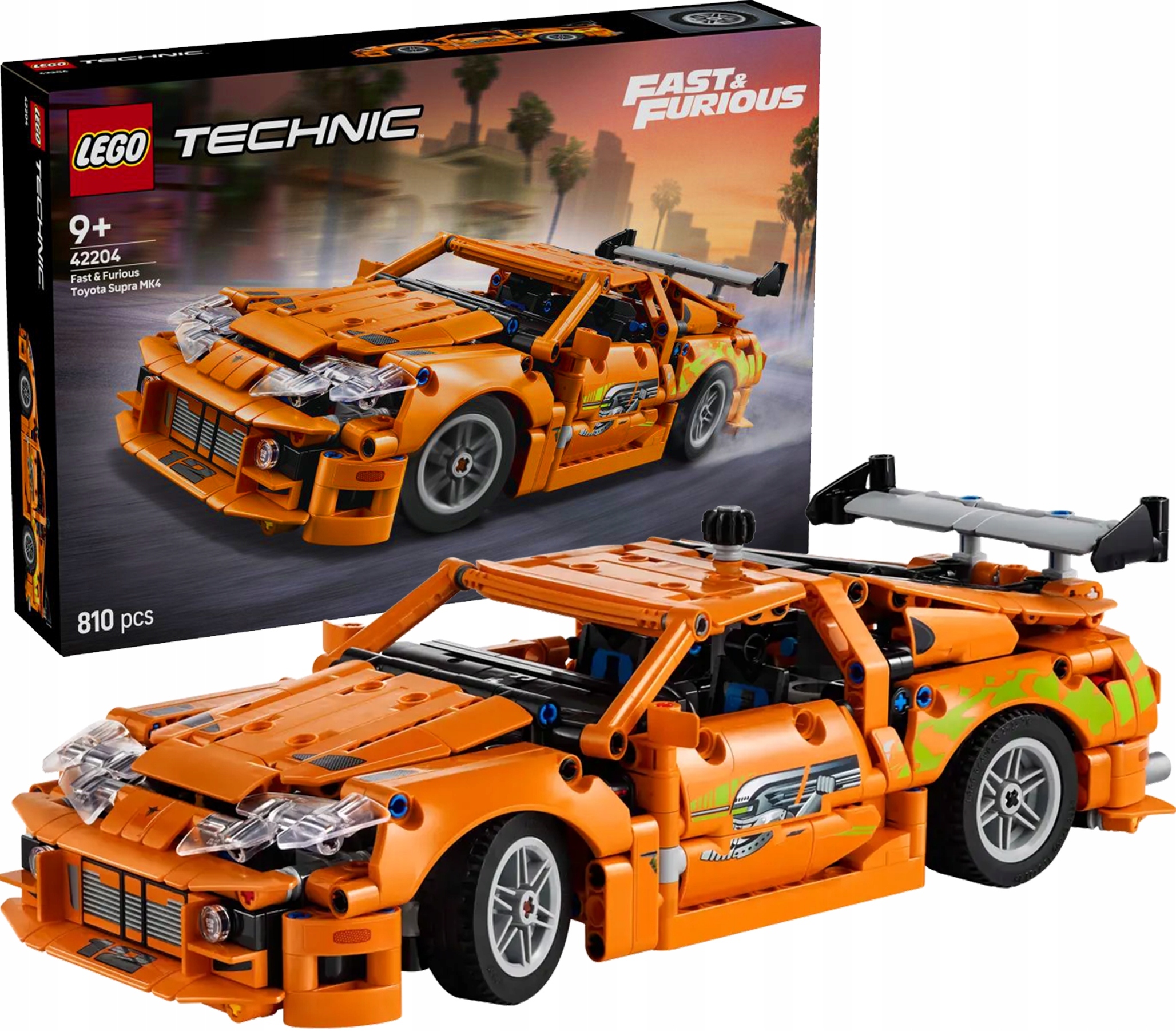 42204 Lego Technic Fast and Furious Toyota Supra MK4