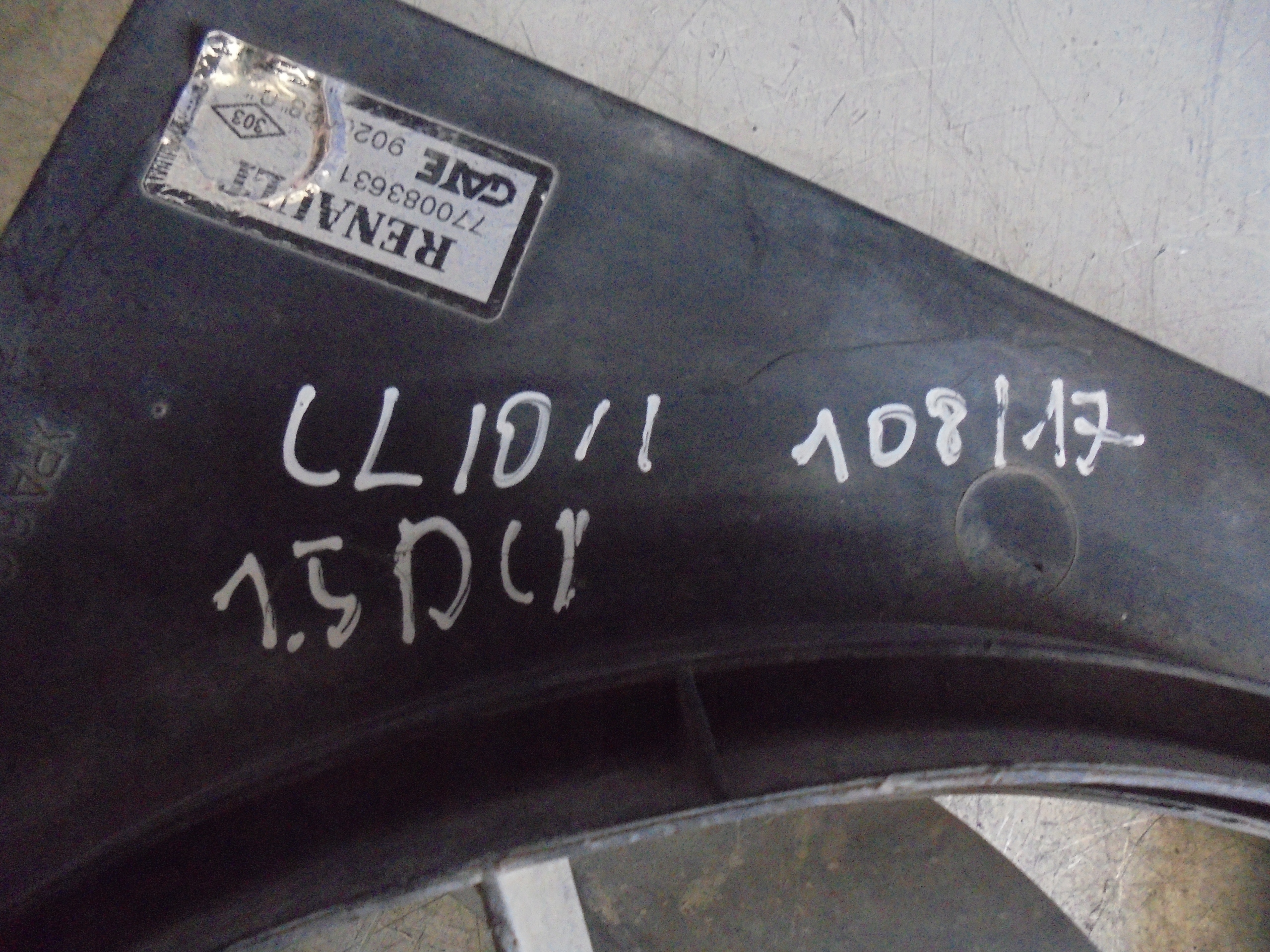 ventilátor chladiče Renault Clio II 1,5 770083631